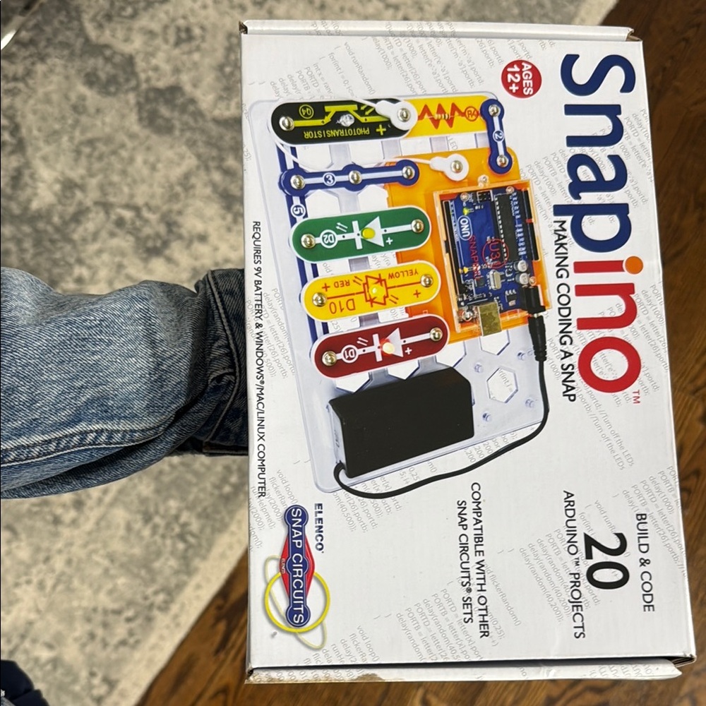 Snapino Snap Circuits Coding Kit